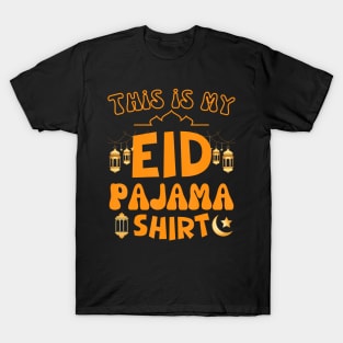 This Is My Eid Pajama Islamic Gifts For Muslim T-Shirt